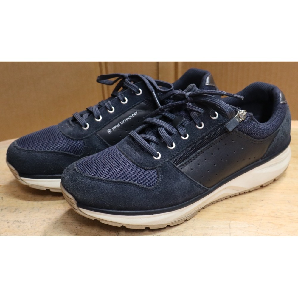 Joya Dynamo Zip Classic W Dark Blue Women's Shoes Sneakers US 10 walking Swiss